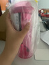 特百惠（Tupperware）晶彩400ML塑料杯男女士学生夏季运动水杯子户外便携大容量 柔桃粉 实拍图