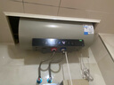 美的（Midea）国家补贴20%终身免换镁棒60升电热水器3300W变频省电一级能效节能安全水电分离F6033-JE6(HE) 实拍图