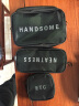 Naphele奈菲乐 旅行洗漱用品收纳袋化妆包三件套便携透明网纱整理袋零钱包 黑色三件套 实拍图