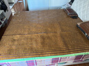 黛安居麻将凉席竹席子麻将席 双人夏天单人宿舍学生可折叠块竹垫空调席 咖啡色双布筋-经典款 单凉席 适用1.8米床 180cm*200cm 实拍图
