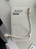 SUIDDY【3C认证丨四合一】充电宝自带线带插头器20000毫安大容量Magsafe快充移动电源适用苹果华为小米 2万毫安时【自带线+磁吸+AC插头】米白色 实拍图