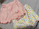 印品棉棉屋3条装夏季女宝宝竹节棉儿童短裤纯棉薄款花边三分裤外穿灯笼裤 兔子爱心短裤3条装 90 码（身高90cm左右/两用裆） 实拍图