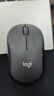 罗技（Logitech）M220 轻音鼠标 无线鼠标 办公鼠标 对称鼠标 带无线微型接收器 灰黑色 实拍图