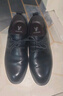 意尔康男鞋圆头商务正装鞋春秋单鞋系带皮鞋德比婚鞋 53449W 黑色 40 实拍图