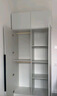旺府美居【包安装】衣柜木家具卧室平开门简约组合多门储物收纳大衣橱柜子 100*180*50主柜+顶柜【两门】 实拍图