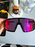 OAKLEY欧克利运动太阳镜跑步墨镜透明防风镜骑行眼镜SUTRO 0OO9406A 实拍图