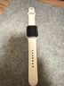 Apple/苹果 Watch Series 10 智能手表GPS款46毫米玫瑰金色铝金属表壳淡桃粉色运动型表带M/L MX2A3CH/B 实拍图