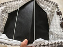 赞璐桐（ZANLUTONG）衣服收纳箱家用可折叠布艺整理箱衣柜衣物大容量储物箱宿舍收纳盒 钢架升级款【千鸟格】 特大号【47*28*20】 实拍图
