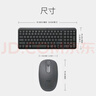 罗技（Logitech）MK251无线蓝牙键盘鼠标套装 办公商务笔记本电脑 数字键盘99键粉色键鼠套装（K251键盘+M196鼠标） 实拍图