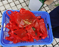 妙然背心垃圾袋100只单层1.5丝红福字塑料袋30*48CM加厚过年送礼手提 实拍图