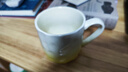 彩致（CAIZHI）马克杯家用陶瓷水杯早餐杯学生泡茶杯办公室咖啡杯 渐变黄CZ6846 实拍图