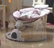 贝怡熊Beeio婴儿躺椅0-1岁宝宝摇椅哄娃神器电动摇摇椅新生儿礼盒满月礼物 浅粉【婴儿用品哄睡摇篮摇摇床】 实拍图