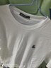利郎三防短袖T恤男圆领25夏季易防污男士T恤 特白 2XL180/96A  实拍图