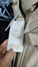 波司登（BOSIDENG）25新款羽绒服女款中长款90绒商场同款可脱卸帽外套B250246064DS 【店长推荐】日出沙丘7A41 卡码拍大 S 160/84A 体重约110-125斤 实拍图