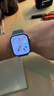 Apple/苹果 Watch Series 10 智能手表GPS款46毫米银色铝金属表壳丹宁色运动型表带S/M MX203CH/B 实拍图