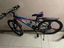 金武端自行车成人山地车公路赛车单车骑行变速超轻越野中学生初中青少年 旗舰版-三刀轮-炫彩蓝 26寸24速 实拍图