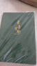 法拉蒙 笔记本本子文具商务加厚皮面本高颜值简约记事本学生日记本成人工作笔记本会议记录本定制 A5墨绿色（未来可期） 实拍图