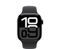 Apple/苹果 Watch Series 10 智能手表GPS款42毫米亮黑色铝金属表壳黑色运动型表带S/M MX1M3CH/B 实拍图