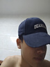 楚黛妮（CHUDAINI）帽子男女四季通用棒球帽百搭韩版大头围显脸小鸭舌帽户外防晒透气 黑色 XL 大头围款59-63cm 实拍图