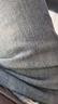 SHANSHAN杉杉爸爸生日礼物牛仔短裤男夏季含棉弹力五分裤耐磨直筒裤短裤 浅蓝色 35 /【建议150-160斤】 实拍图