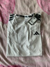 adidas简约速干舒适运动健身圆领背心男装夏季阿迪达斯官方   白   M 实拍图