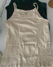 三枪[全棉罗纹]2件装吊带女背心内搭无袖透气弹力女生打底衫 实拍图