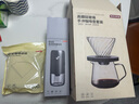 京东京造手冲咖啡壶高硼硅玻璃带刻度分享壶漩涡纹理冷萃美式滤杯套装 实拍图