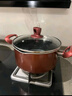 炊大皇 汤锅不粘锅 易洁煲汤炖煮熬粥汤奶锅22cm 磁炉通用 溢彩WG14320 实拍图