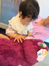 迪士尼（Disney）毛绒公仔玩偶抱枕布娃娃生日礼物女生 玩具总动员草莓熊50cm毛毯 实拍图