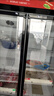 格点大容量饮料柜商用冰柜直冷藏展示柜酒水柜纯风冷无霜保鲜柜超市玻璃门冰箱立式啤酒柜 大双门下机组风冷 360°循环速冷款 实拍图