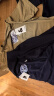 杰克·琼斯（JACK&JONES）25年男装T恤男夏季T恤舒适男士短袖凉感多色上衣纯色水洗不易走形 E38藏蓝色 XL 实拍图