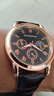 【网红爆款】商务腕表石英运动表休闲皮带男女手表 合金棕色 实拍图