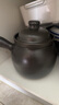 全品屋煎药砂锅熬中药罐明火陶瓷药锅煎药壶中药壶熬药砂锅中药煲煮药罐 4L【适用约600g内药材】 4000ml 实拍图