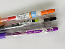 百乐（PILOT）JUICE果汁笔彩色中性笔0.5签字笔按动水笔文具学生手账笔高颜值 葡萄紫LJU-10EF-GR 实拍图