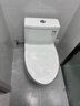 恒洁（HEGII）马桶171 家用节水防臭水净釉面虹吸式坐便器HC0171PT0E-400 实拍图