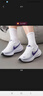 耐克NIKE女子跑步鞋缓震 REVOLUTION 8 运动鞋HJ8485-104白蓝39 实拍图