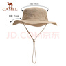 骆驼（CAMEL）【baby同款】渔夫帽夏薄款大头围防晒遮阳太阳帽子大帽檐遮脸帽 【UPF50+轻量防晒】沙漠驼2115-1 均码 实拍图