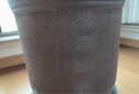 oeny紫砂花盆透气防烂根特大号口径种树种菜高颜值大花盆陶瓷花盆批发 透气高直筒中号 紫砂 实拍图