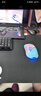 mussels电竞IO1.1无线3395PRO吃鸡FPS职业CF游戏鼠标主播8K白鲨lo轻量化 粉蓝CFS磨砂 3395PRO无线双模 实拍图