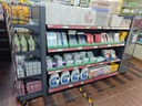 乐企超市货架展示架便利店货物架药店小卖部零食店文具店置物架子展柜 四层主架 （升级加厚） 中岛组合【长246*宽80*高130cm】 实拍图