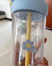 富光吸管杯Tritan水杯男女学生运动高颜值大容量夏季随行便携塑料杯子 夏日海盐【茶仓吸管】680ml 实拍图