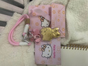 仿黄金手机挂绳hellokitty猫钥匙扣KT猫可爱金闪闪卡通手机链包包挂件车挂饰送女友 KT猫挂饰+精美礼盒 实拍图
