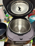 美的（Midea）【国家补贴】IH速嫩感猛火电压力锅5L智能预约家用电饭煲0涂层顶置触控高压锅4-6人自动排气S5972K 实拍图