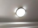 雷士（NVC）LED吸顶灯客厅餐厅卧室灯铁艺复古新中式圆灯包安装WHXD36F/F-20 实拍图