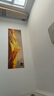 背靠金山客厅卧室床头装饰画自粘墙贴纸画房间沙发背景墙壁纸贴画 静心金山 180*60cm 打印边框 实拍图