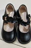 富罗迷女童皮鞋春秋季新款方口透气软底单鞋儿童校园演出鞋 黑色 28  实拍图