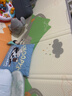 贝博氏babybox猫爪垫爬行垫XPE婴儿宝宝爬爬垫双面加厚可折叠地垫PX28A 实拍图