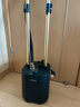 松下（Panasonic）立式挂烫机手持电熨斗 家用升级旗舰挂烫机 可伸缩衣架 双杆熨烫 增压蒸汽 NI-GWG070-G 松石绿 实拍图