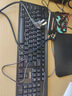联想（Lenovo）KM210键盘鼠标套装 有线键鼠套装 全尺寸商务办公  笔记本电脑键盘台式机一体机 黑色 实拍图