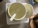 猪油罐家用厨房耐高温调料罐带盖辣椒油罐辣子罐油盐罐调味罐 【家用实惠】大号奶白1400ml 实拍图